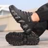 Four Seasons Labor Insurance Shoes Men's Anti-smash and Anti-piercing Steel Head Safety Shoes Waterproof, Comfortable and Lightweight, Long Standing
