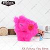 Fuggler Monstre Moche Original Porte-clés Pendentif Poupée Monstre aux Dents Drôles Compte Underoo McGoo Lapin Rose enragé 12-14cm Jouet Cadeau