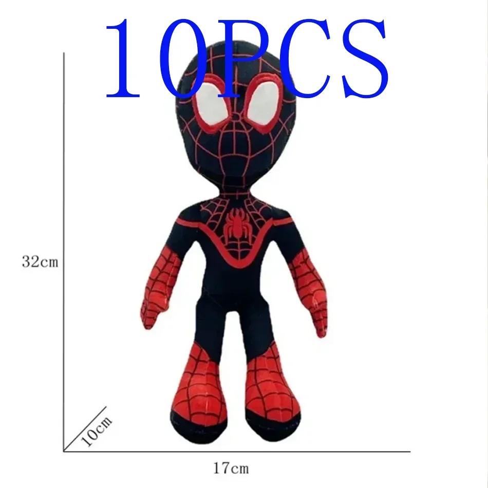 110Pcs Marvel Spiderman Plush Toy Soft Stuffed Cartoon Stuffeds Dolls Large Plushs Cloth Dolls Pillow Kids Gift 25-30Cm