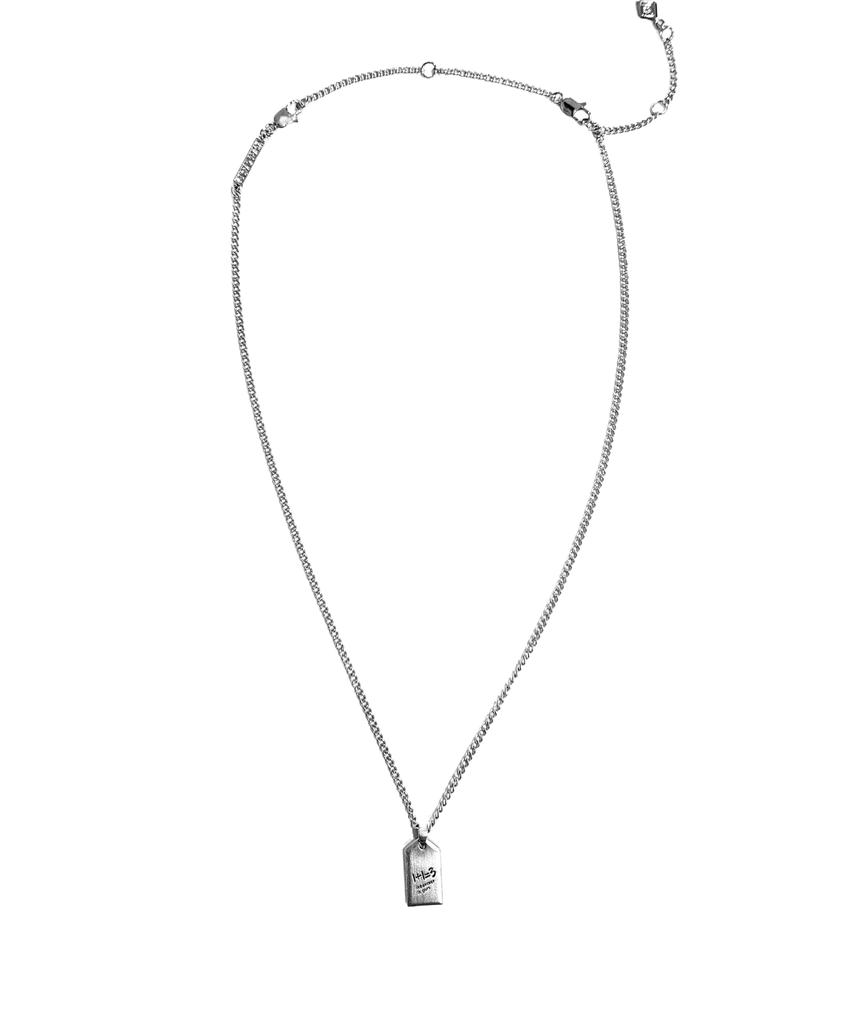 Gaman Silver Tag Necklace