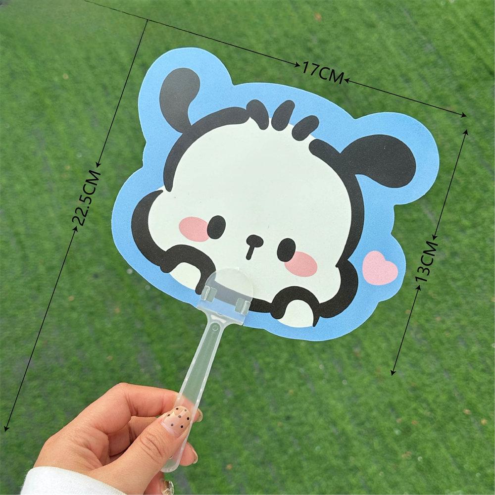 

Мультяшный мини портативный в форме руки вентилятор крутой маленький вентилятор летний крутой вентилятор маленький подарок Papa dog/10PCS