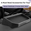 LUWU for 2022 2023 2024 2025 2026 Pathfinder Dashboard Storage Tray 2025 2026 Pathfinder SL/Platinum/Rock Creek 9-inch Behind Screen Organizer Center