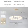 Nordic Modern Living Room Pendant Light Designer Simple LED Bedroom Circular Personalized Dining Room Pearl Necklace Light