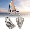 6Pcs Set 316 Stainless Steel Boat  Hanger Silver Marine Hook  Watercraft Application