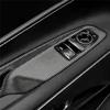 For  Corvette C8 Front Door Window Lift Switch Cover Inner Armrest Panel Sticker High Equipment