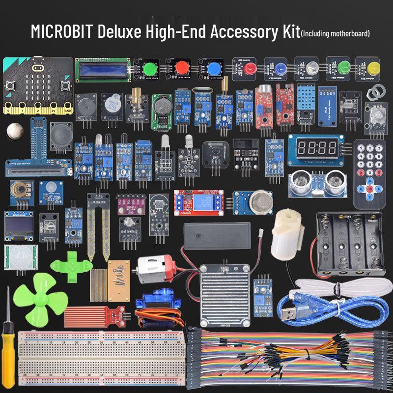 Micro:bit V2 Learning Kit – Entry-Level Robotics & Python Programming