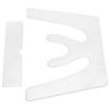 Dental Maxillary Plane Plate Stainless Steel Occlusal Bite Plane Plate Dental Accessory