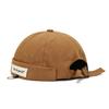 2025 New Letter Embroidery Cotton Docker Cap Brimless Hat Beanie Hats Adjustable Hip Hop Landlord Sailor Caps for Men Women