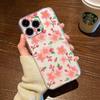 Phone Case For Realme 12 Pro Plus C67 4G C53 C55 C11 C12 C15 C21Y 5 6 7 8 9 10  Cover Flower Pink Bowknot Fashion Silicone Funda