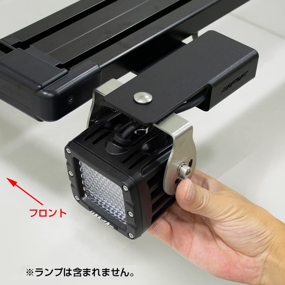 IPF EXP Roof Rack Optional Side Lamp Stay for 642WL Parts Left-H (EXR-06P, Black)