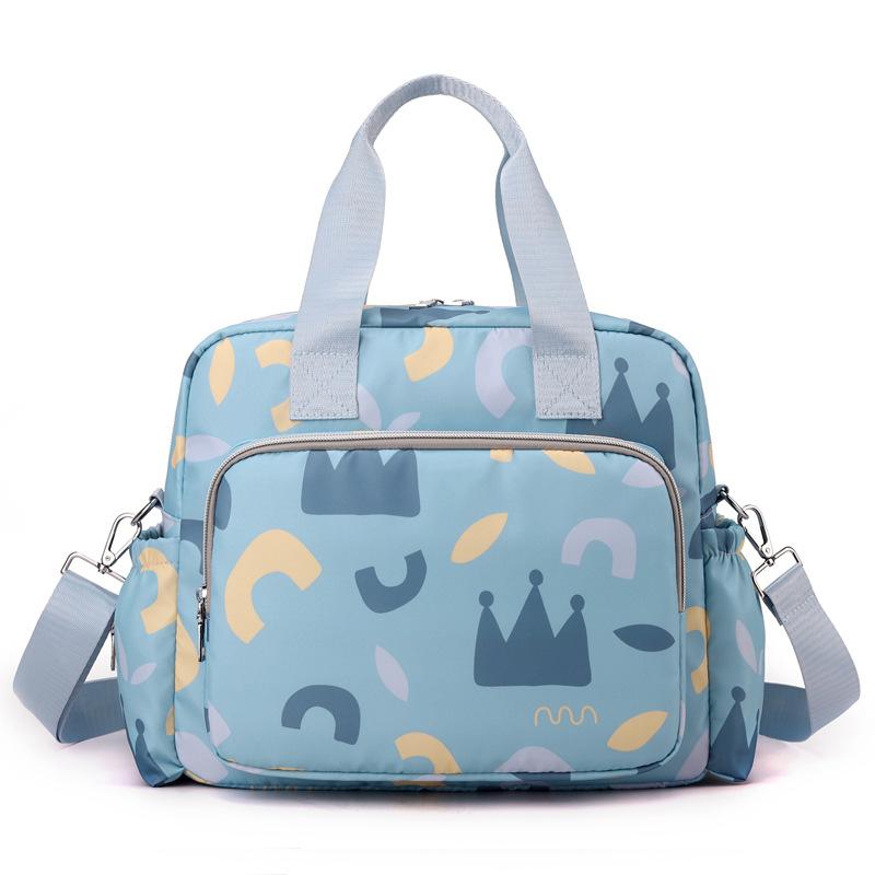 

Mommy Bag, Large Capacity, New Style, Mother and Baby Backpack, Handbag, Single and Double Shoulder, Pregnant Women s Outdoor Multi-functional Bag