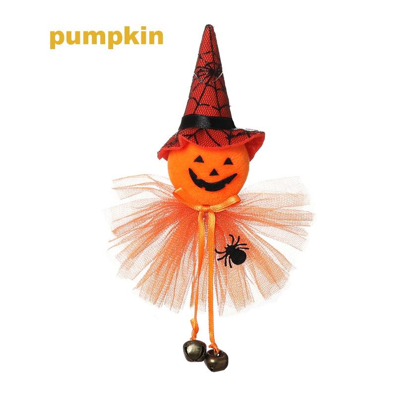 Halloweenská dýně duch čarodějnice černá kočka zvonek ozdoba na party barovou dekoraci přívěsek halloweenské rekvizity