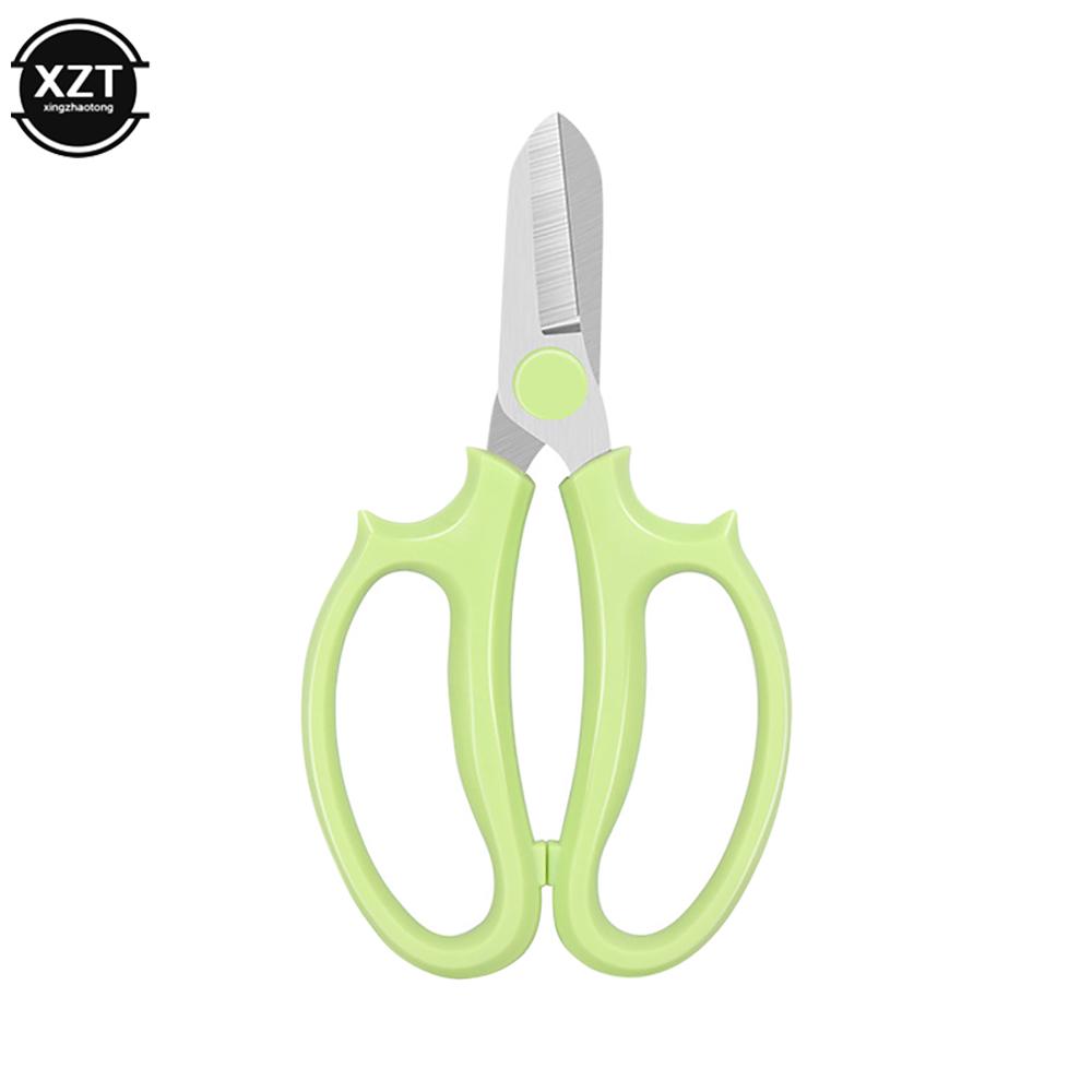 Stainless Steel Garden Scissors Floral Shears Professional Flower Scissor Comfortable Grip Handle Pruning Shear New