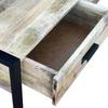 Vidaxl Stolik Kawowy Z 2 Szufladami, Lite Drewno Mango, 100X60X40 Cm