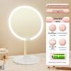 Espelho de Maquiagem LED oeny com Armazenamento