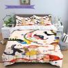 Pippi Longstocking Custom Name Pattern Bedding,Quilt Set Quilt Cover Pillowcase Home Birthday Gift(1 * duvet cover + 2 * pillowcase, without core)