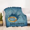 1PC The Lord of the Rings Outdoor Blanket Lightweight Flannel, Soft & Warm, All-Season, Outdoor, Camping, Living Room, Office,  L1106107