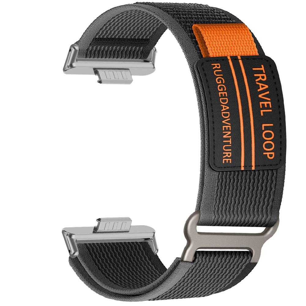 

Нейлоновий ремінець для Huawei Watch Fit 4 Pro Band Спортивний чоловічий жіночий змінний браслет Huawei Fit 3 Fit 4 Travel Loop Аксесуари Huawei Fit 3 &Silver сірий