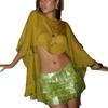 Chiffon Shawl Ruffle Outerwear: European & American Style Women's Sun Protection Shirt