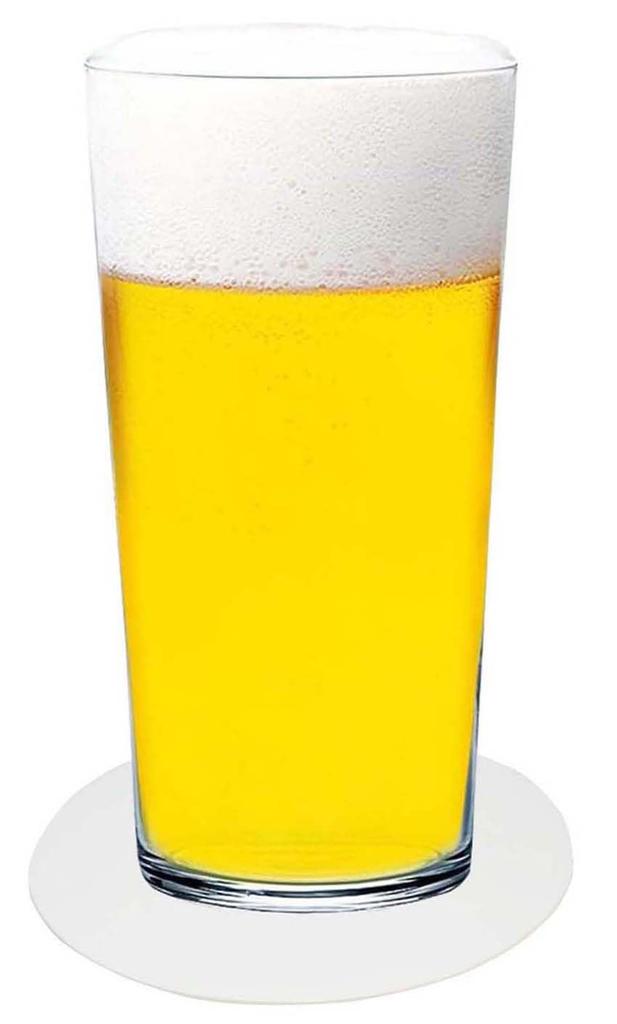 Artnap Paper Coasters, Round, 100 Pieces, Set of 2