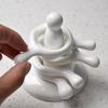 6pcs Ceramic Chopsticks Rack Home Ornament Spoon Rest New Chopstick Holders  Dining Table Decoration