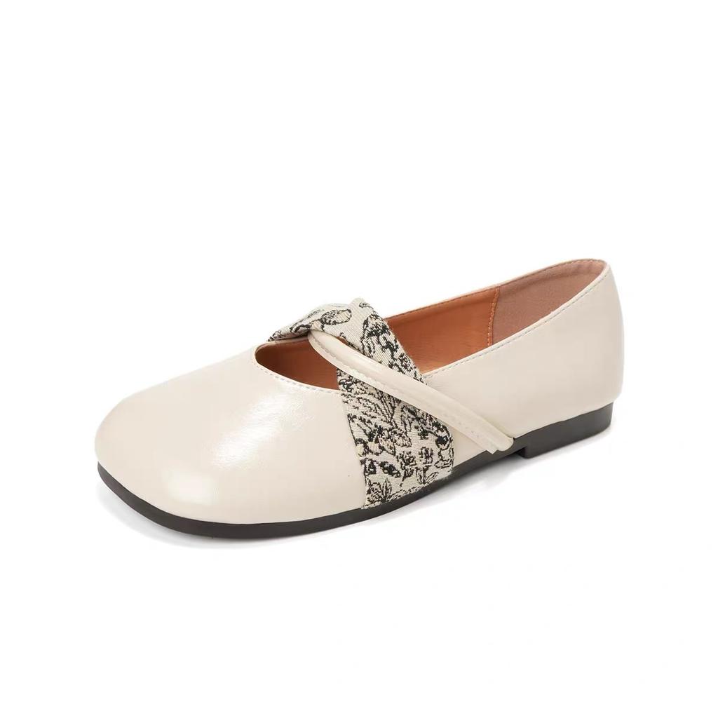 French bag head half slippers autumn wear with skirts within 22 years heeless Birkenstocks