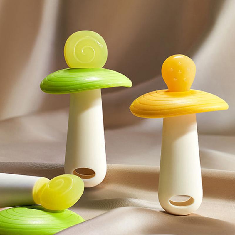 

ZEAL Baby Teethers, силиконовый ручной прорезыватель против еды, можно кипятить для детей старше 3-6 месяцев, палочка для коренных зубов
