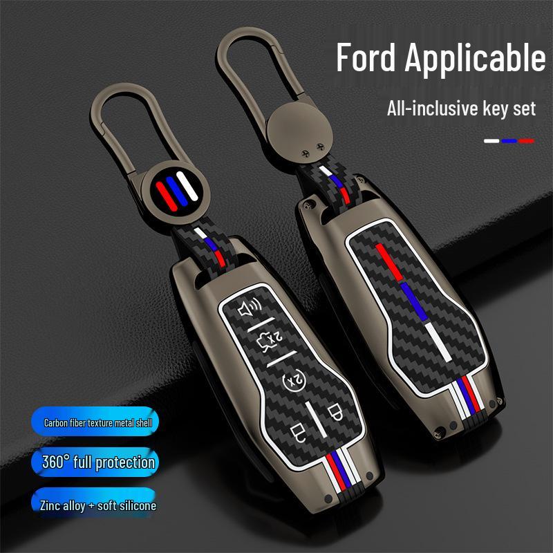 2018 Ford Taurus Carbon Fiber Key Case for Mustang, Raptor, F150, Explorer