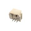 2.0mm Pitch SMT High-Temp Resistant Vertical 3-Pin Socket Connector (Beige)