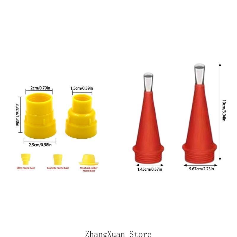 Dichtungs-Finisher-Kits Edelstahl-Dichtungsdüse für Badezimmer Küche 3XUF