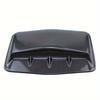 Universal Auto Luftauslass Haube Carbon Faser Motorhaube Basis Dekorative Abdeckung mit Band Außen Haube Auto Luft Intak Scoop Zubehör