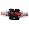 1pc 12V DC 40A Circuit Breaker Reset Fuse Resettable Convenient Easy Use for Car