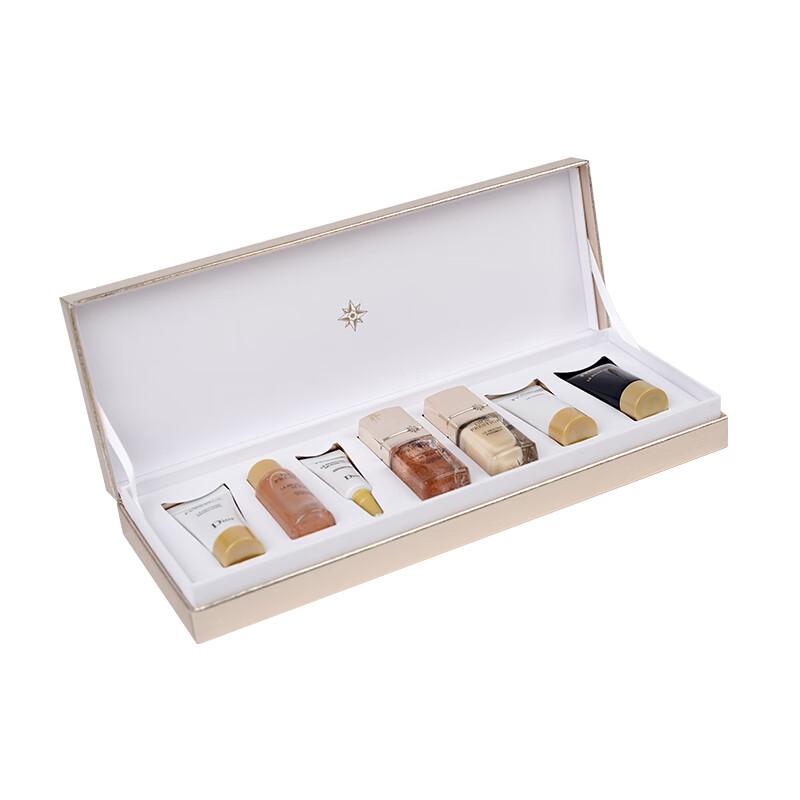

DIOR seven-piece sample set, flower secrets and roses exploration gift, travel size, moisturizing, birthday gift for girlfriend Seven-piece set B