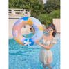 Thickened Childrens Inflatable Fashionable Watercolor Flower Swimming Ring