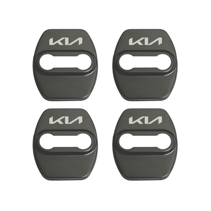 Car Styling Car Door Lock Covers stikcer Case for Kia Rio Ceed Sportage Cerato Soul Picanto auto Accessories sticker accessaries