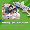 Giocattoli Aereo 2025 Per Bambini, Azione Bump And Go, Aereo Giocattolo per Bambini Piccoli Con Luci Lampeggianti LED e Suoni Per Bambini e Bambine dai 3 ai 12 Anni (airbus A380)