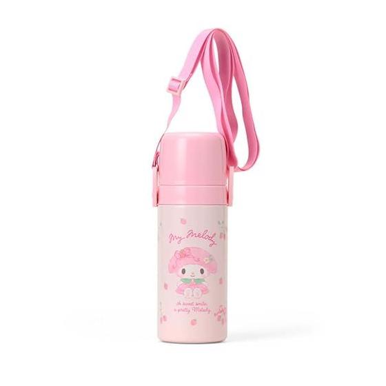 Used New Sanrio 2WAY Stainless Steel Bottle S My Melody 131814