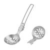 304 Stainless Steel Camping Cooker Outdoor Tableware Spoon Shovel Spatula Easy To Clean for Travel Hiking Portable Cookware