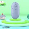 Cobblestone Dual-Mode Silent Bluetooth Mouse with 2.4G & Logo Printing