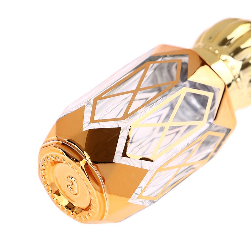 6ml zlaté plnitelné lahvičky na parfémy Skleněná lahvička na esenciální olej s roll-on