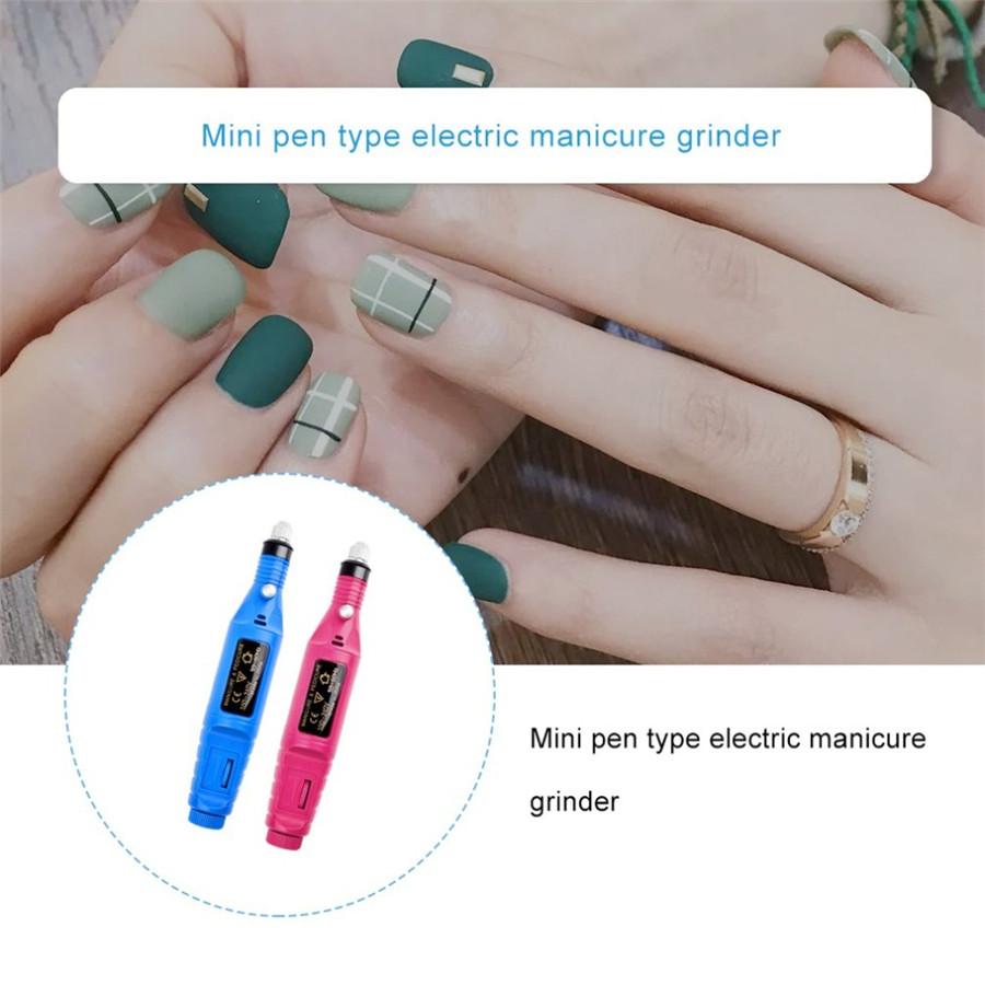 34 Pcs Nail Electric Drill Nail File Art Gel Design Pen Painting Polish Brush Dotting Drawing Tools Set