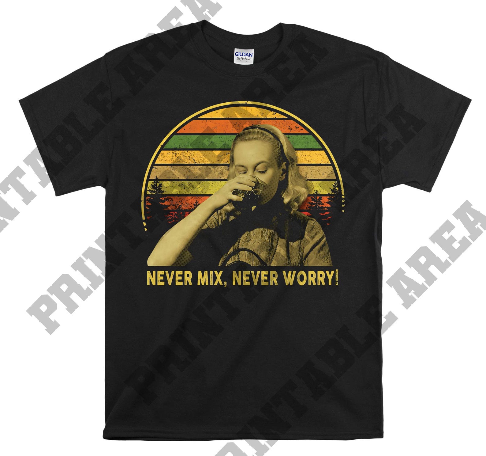 Who s Afraid of Virginia Woolf Never Mix Vintage Men Unisex T shirt, T shirt, T shirt MO574 S