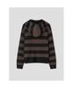 8Seconds Striped Hooded Cardigan Brown