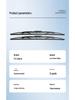 Original Bone Wiper Blade for Jiangling Qiling T100/T3/T5/T7 and Kaiyun Models