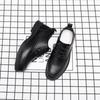 Leather Casual Men's Formal Business Spring Autumn Gentleman Cheap Liquidation Party 39 Legitimate Black Shoes Social Shoe Male