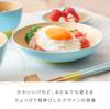 Asahi Koyo Diameter X Height 1 Made In Dishwasher Microwave Tableware Series That Can Be Used As a Set Home Children's Plate, 16.1cm 3.5cm, Blue,