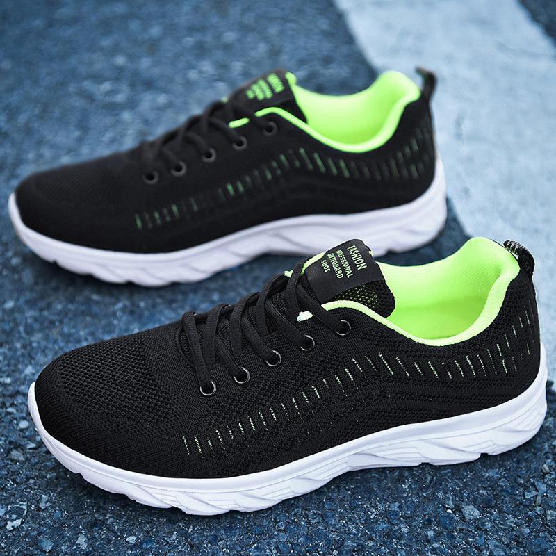 Men's sports shoes summer breathable mesh men's shoes casual running shoes large size trendy shoes men's shoes casual shoes
