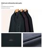 Men's 2025 Winter Premium Long-Sleeve Polo with Wool & Silk Fleece Lining, High-End Casual Base Layer