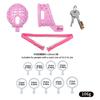 LICKER ABS Resin Lightweight Chastity Cage With Belt Breathable Penis Lock Cock Rings Dick Restriction For Men Gay Sissy Sex Toy