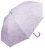 Skater Sanrio Kuromi Big Ages Manual UV 8 Suitable for Sun and Children's Parasol, 50cm, Ribbon, 7-8, 115-125cm, Finger-Pinch-Resistant, Opening,